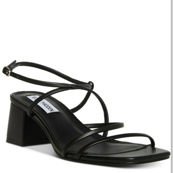 Steve Madden Shoes - Steve Madden Involved Barely-There Sandals Black -6